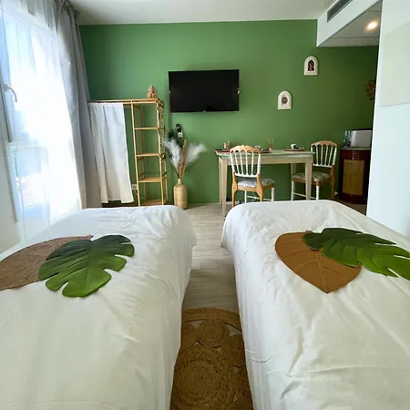 Appartement Boudoir - Clim-wifi-twin-gare *