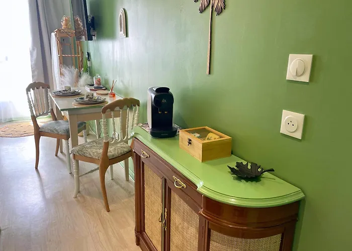 Boudoir - Clim-wifi-twin-gare Lägenhet *