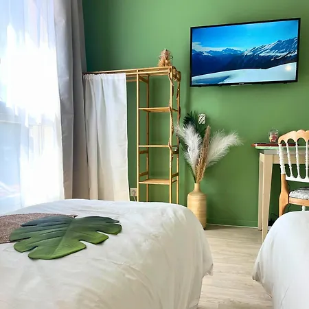 Boudoir - Clim-wifi-twin-gare Apartment Lourdes